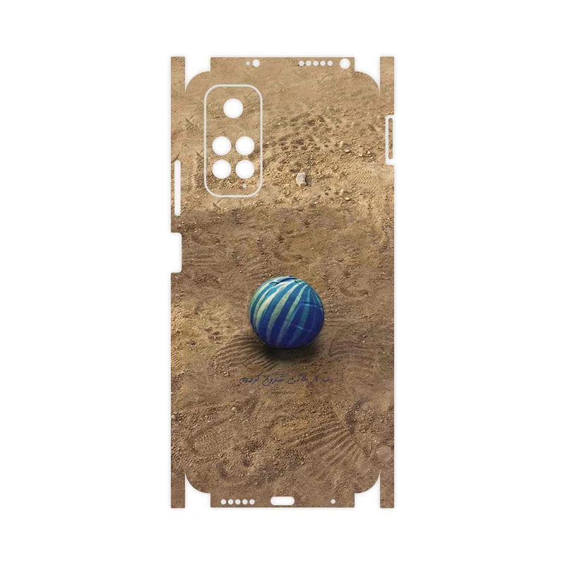 برچسب پوششی ماهوت مدل Ball Nostalgia-FullSkin مناسب برای گوشی موبایل شیائومی Redmi Note 11