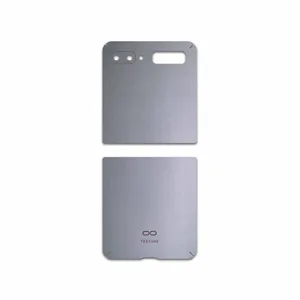 MAHOOT Matte-Silver Cover Sticker for Samsung Galaxy Z Flip