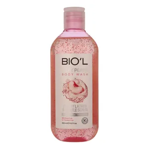شامپو بدن بیول مدل Silky Peach با رایحه هلو مناسب برای پوست چرب و معمولی حجم 400 میلی لیتر