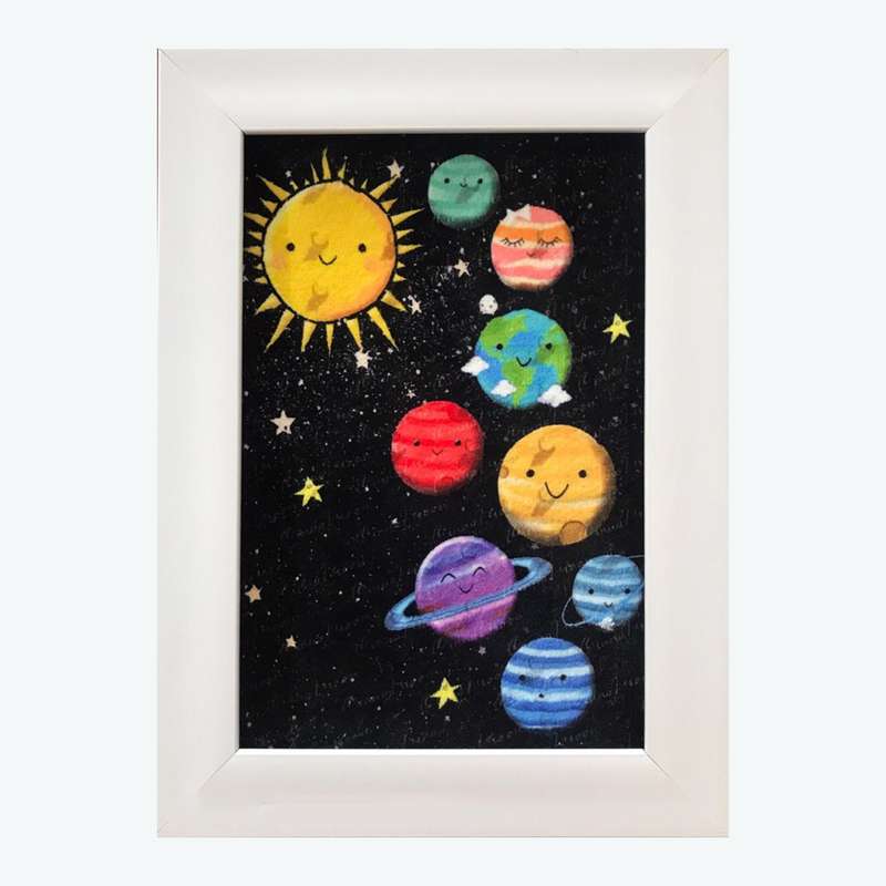 تابلو فرش ماشینی طرح کودک مدل BA : 32