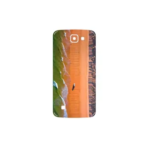 MAHOOT Beach and Green Sea Cover Sticker for LG K4