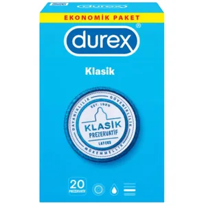 کاندوم دورکس مدل کلاسیک بسته 20 عددی