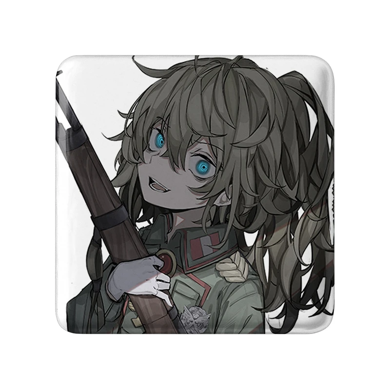 مگنت خندالو طرح تانیا انیمه یوجو سنکی مدل مربعی کد 34708