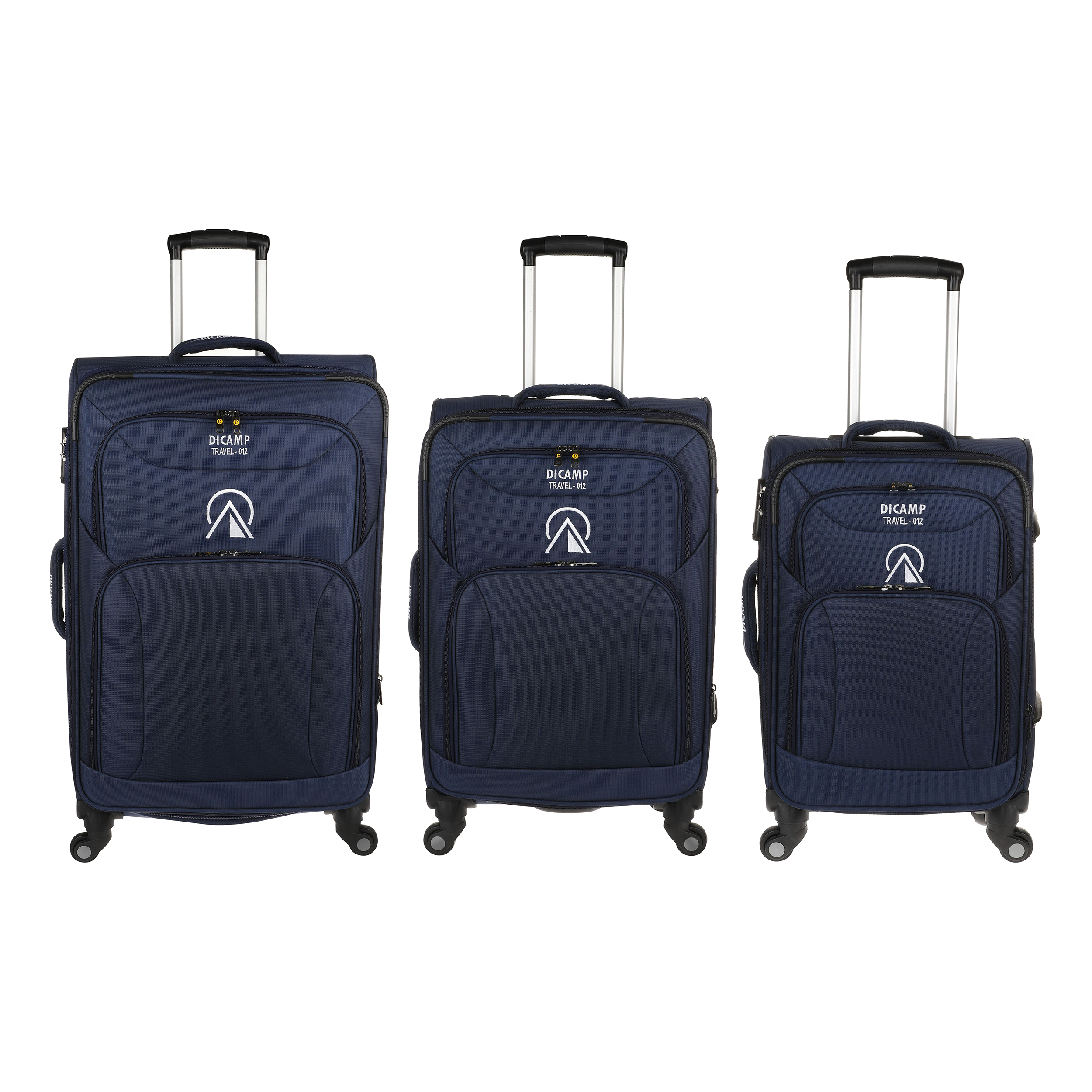 نکته خرید - قیمت روز مجموعه سه عددی چمدان دیکمپ مدل TRAVEL-012 خرید