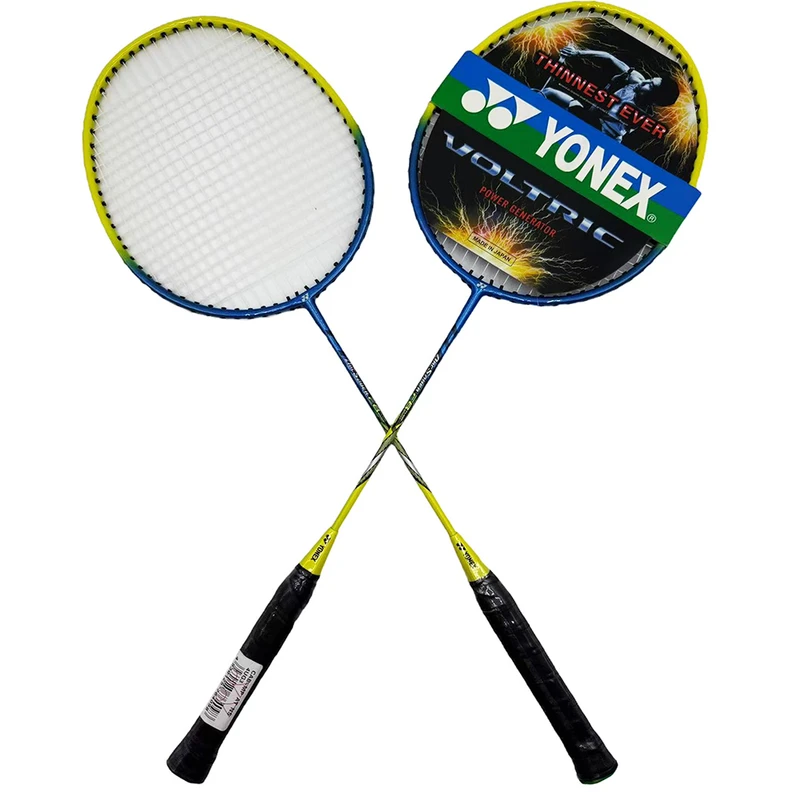 عکس شماره 5 : راکت بدمینتون مدل voltric کد 712 بسته دو عددی