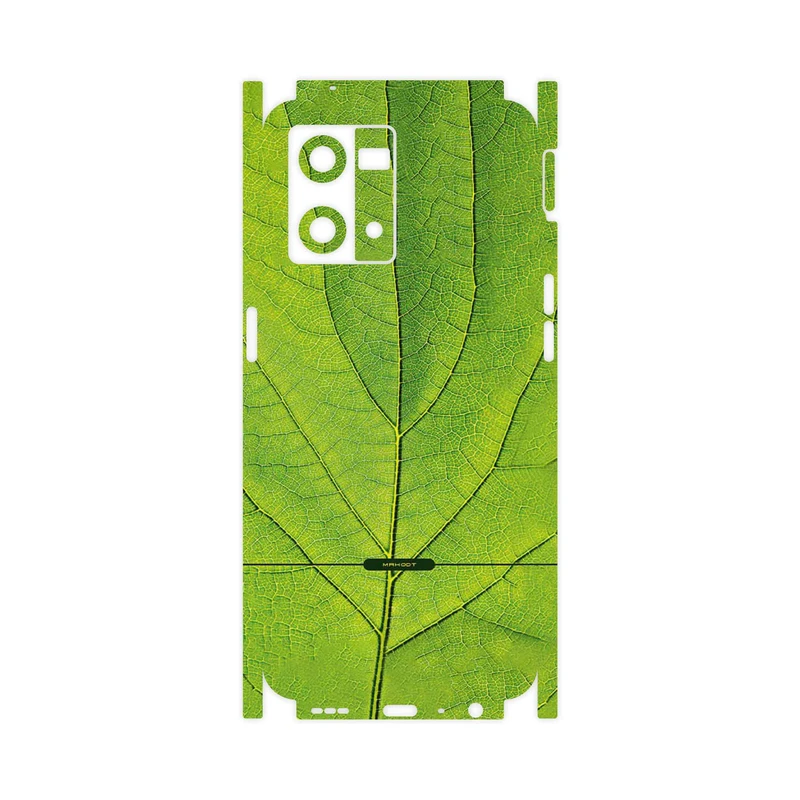 برچسب پوششی ماهوت مدل Leaf_Texture-FullSkin مناسب برای گوشی موبایل اپو Reno 8 4G