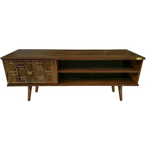 میز تلویزیون کاریزما چوب مدل A.Kn_205
