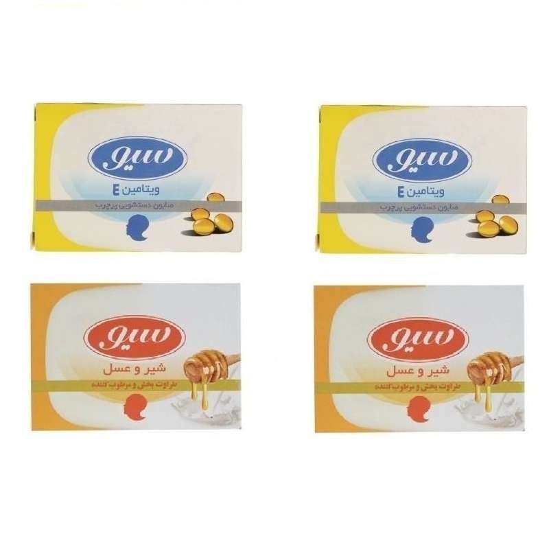 صابون شستشو سیو مدل EEH وزن 125 گرم بسته 3 عددی