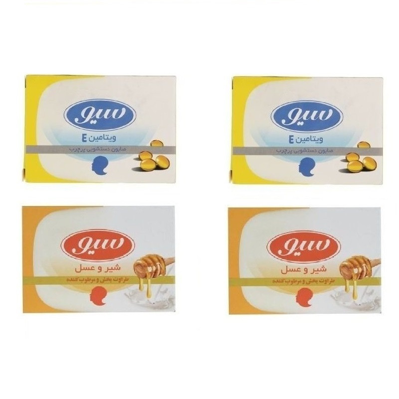 صابون شستشو سیو مدل EEH وزن 125 گرم بسته 3 عددی