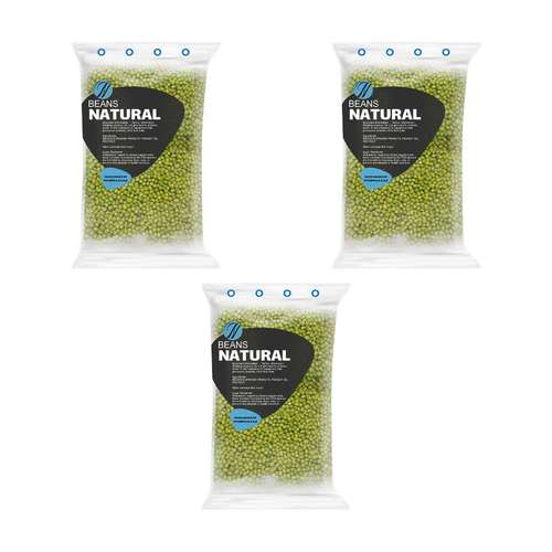 ماش نچرال - 2 کیلوگرم بسته 3 عددی 