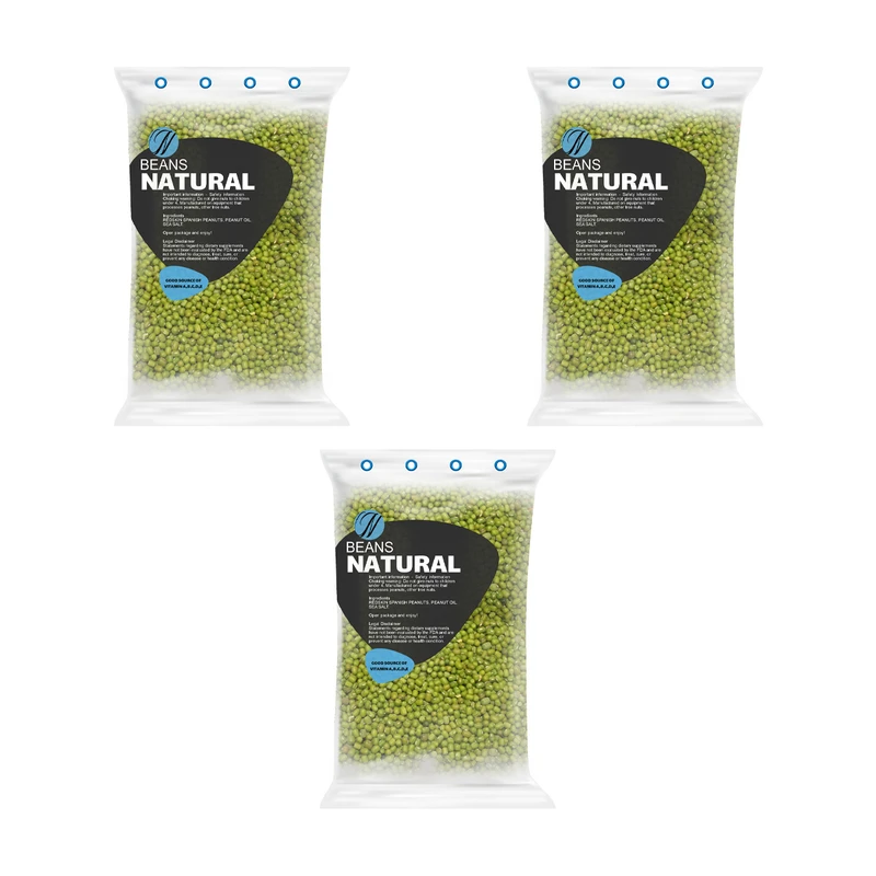 ماش نچرال - 2 کیلوگرم بسته 3 عددی 