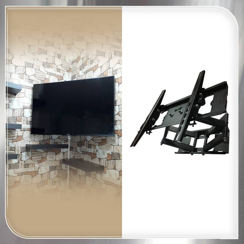 پایه دیواری تلویزیون سرافراز مدل براکت W7 مناسب برای تلویزیون های تا 43 اینچ