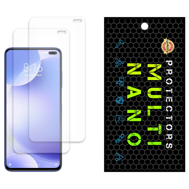محافظ صفحه نمایش مات مولتی نانو مدل X-S2M مناسب برای گوشی موبایل شیائومی Redmi K30i 5G بسته دو عددی