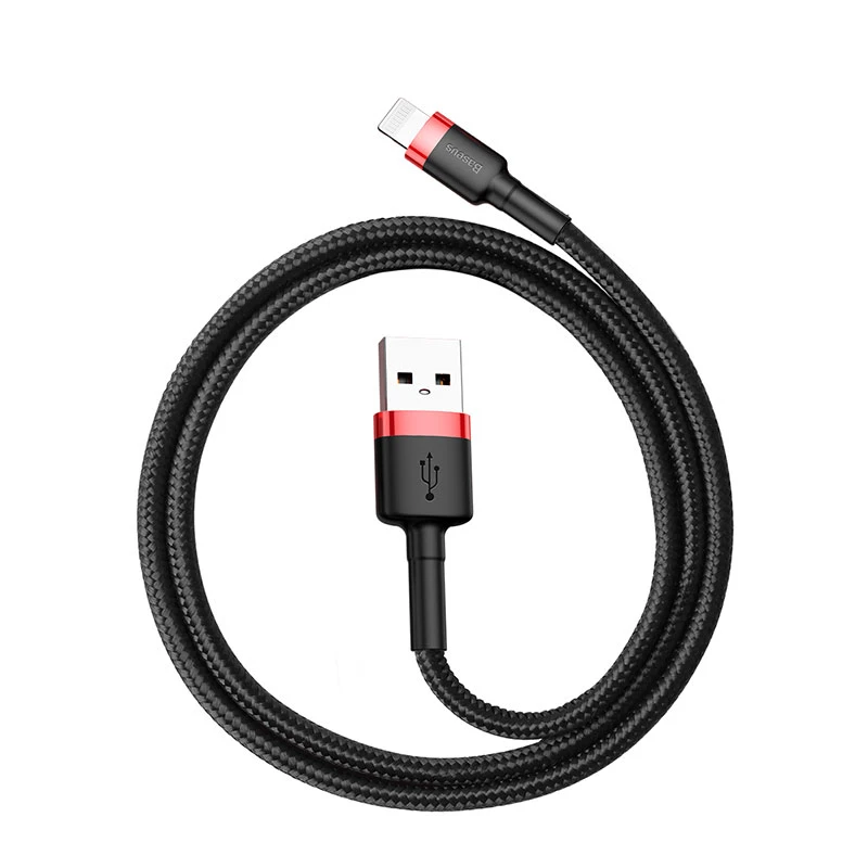 کابل تبدیل USB به لایتنینگ باسئوس مدل CAFULE طول2 متر 