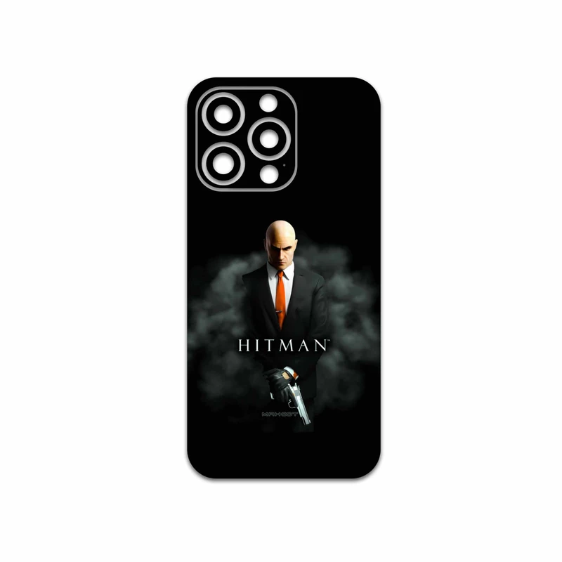 برچسب پوششی ماهوت مدل Hitman-Game مناسب برای گوشی موبایل اپل iphone 13 Pro