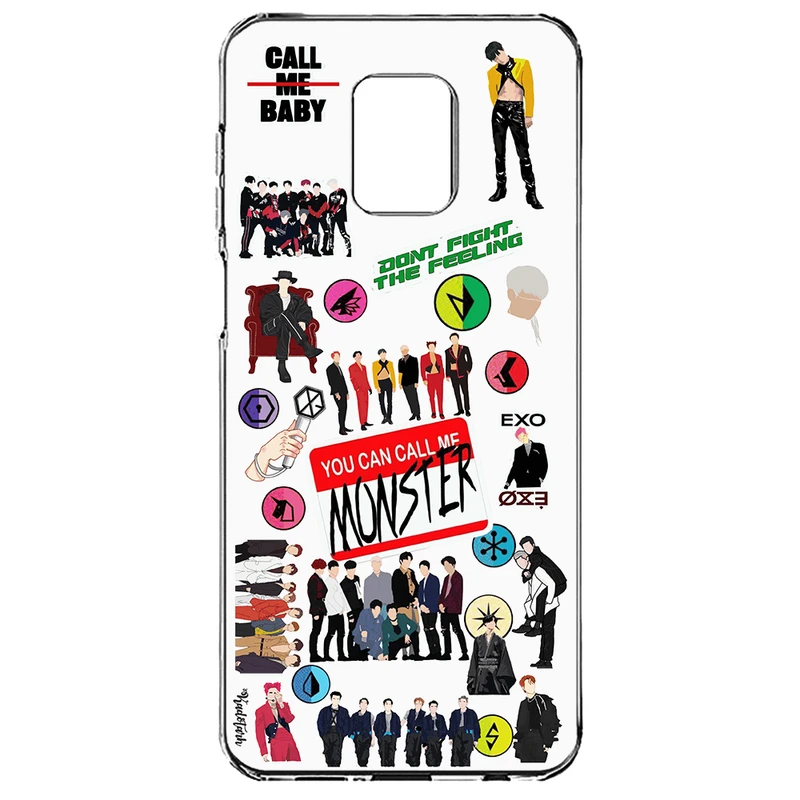 کاور طرح EXO مناسب برای گوشی موبایل شیائومی Redmi Note 9S / 9Pro 