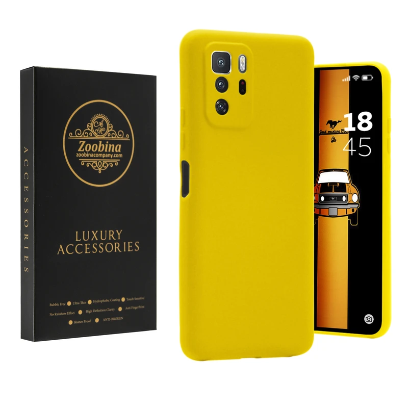کاور زوبینا مدل سیلیکون مناسب برای گوشی موبایل شیائومی Redmi Note 10 Pro 5G / Poco X3 GT