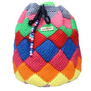 کیف بافتنی شیکدو مدل BFB16