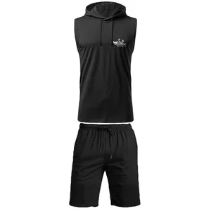 ست تاپ و شلوارک مردانه مدل 14020825d رنگ مشکی