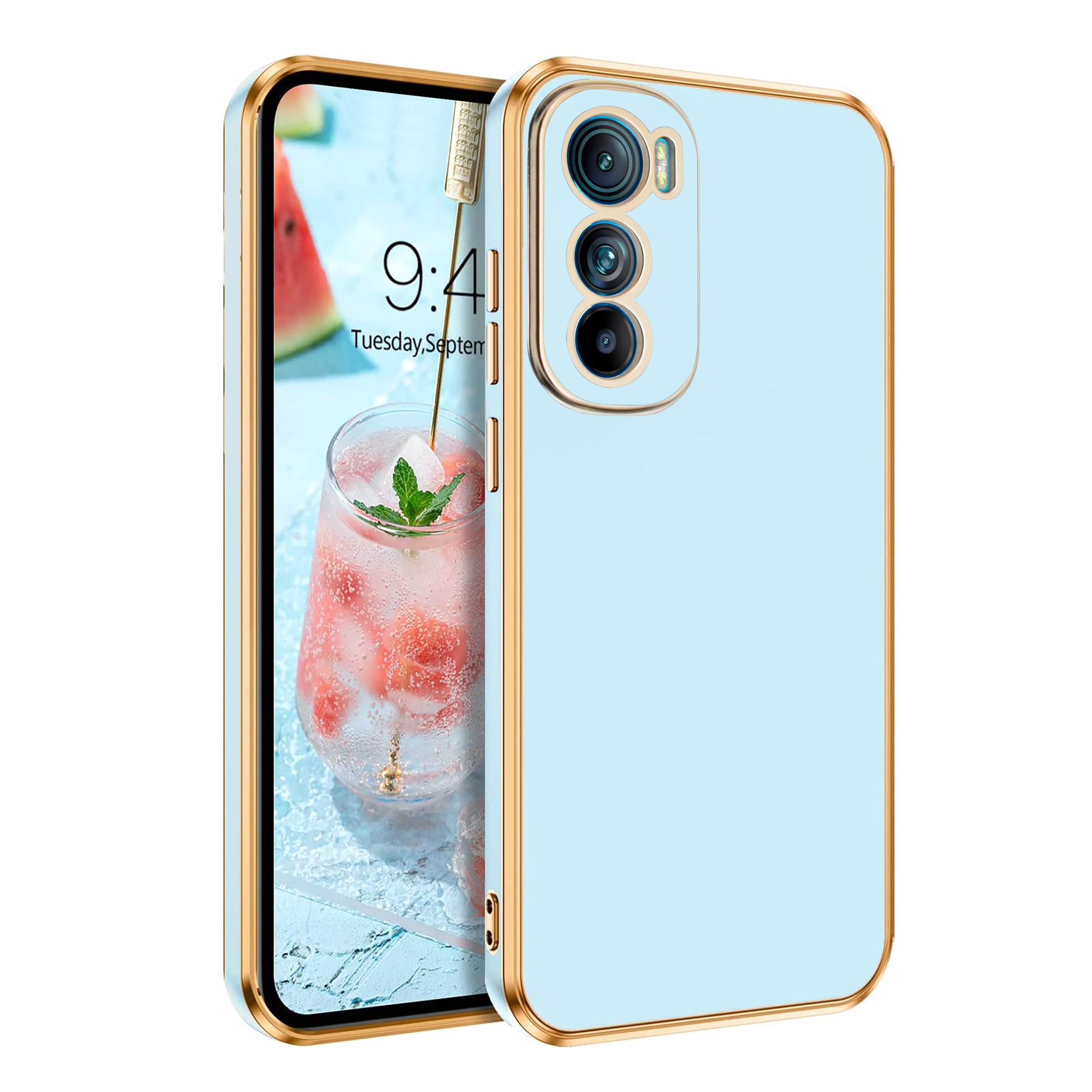 کاور مانستر مدل Plated مناسب برای گوشی موبایل موتورولا Moto Edge 30