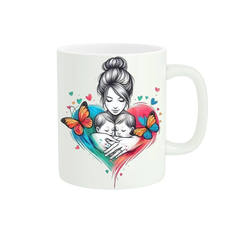 ماگ پاد آفرین مدل مادر و فرزندی کد 249