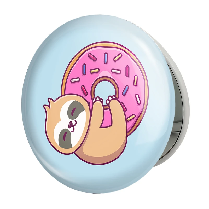 آینه جیبی خندالو طرح تنبل مدل تاشو کد 26195 