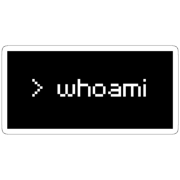 استیکر لپ تاپ مدل Pixel Art Command