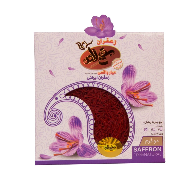 زعفران سرگل مقیم زاده ـ دو‌ گرم