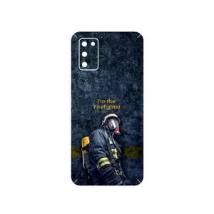 MAHOOT Firefighter Cover Sticker for Samsung Galaxy A03S