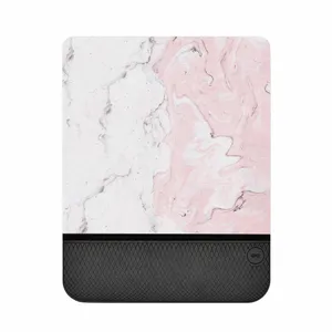 MAHOOT  SML-Blanco_Pink_Marble Mouse Pad