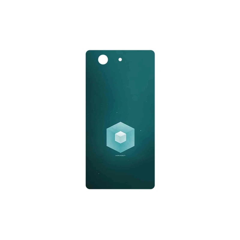 برچسب پوششی ماهوت مدل Minimal Cube icon مناسب برای گوشی موبایل سونی Xperia Z3 Compact