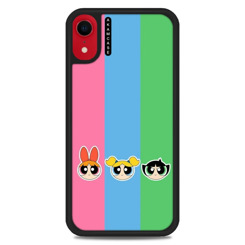 کاور آکام مدل AMCWAXR-POWERPUFF GIRLS-8 مناسب برای گوشی موبایل اپل iPhone XR