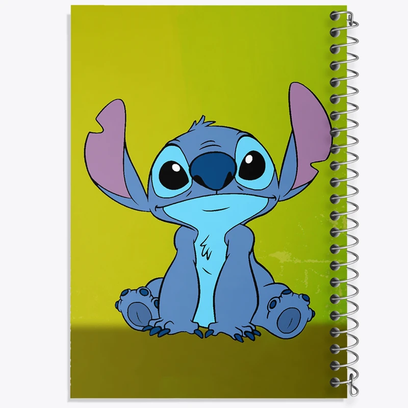 دفتر شطرنجی 50 برگ خندالو مدل استیچ (Stitch) کد 37179