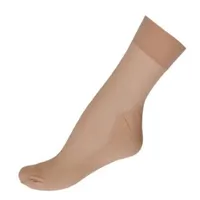 جوراب زنانه مدل شیشه ای دو ربع کفه دار مارال