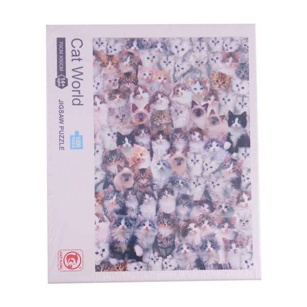 پازل هزار تکه مدل گربه