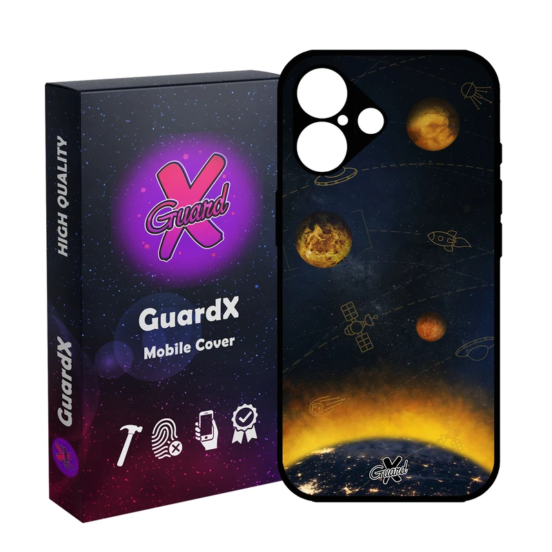 کاور گارد ایکس طرح Galaxy مدل 10166 مناسب برای گوشی موبایل اپل iPhone 16