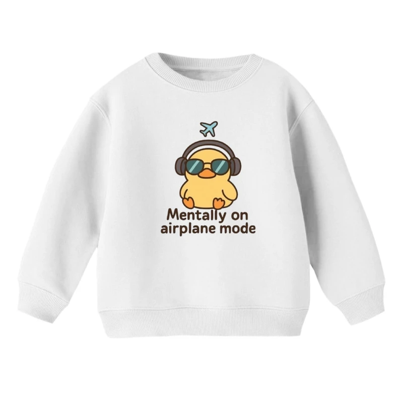 سویشرت بچگانه مدل جوجه و هدفون 