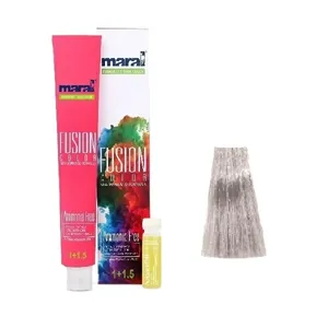 رنگ مو مارال مدل Fusion شماره 8.210 حجم 100 میلی لیتر رنگ سفید خاکستری 