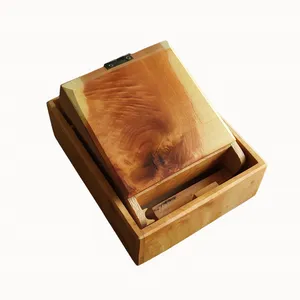 جعبه سیگار چوبی مدل پاپ آپ