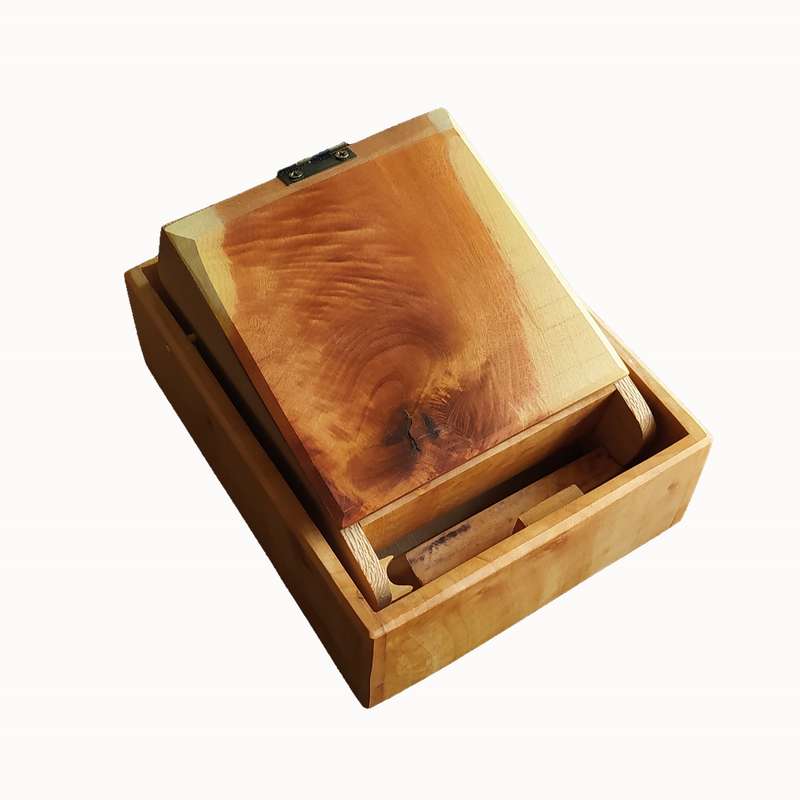 جعبه سیگار چوبی مدل پاپ آپ