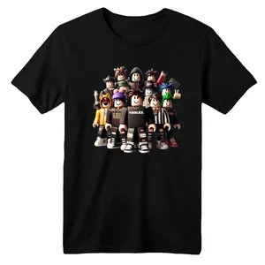 تی شرت آستین کوتاه بچگانه مدل روبلاکس کد 7