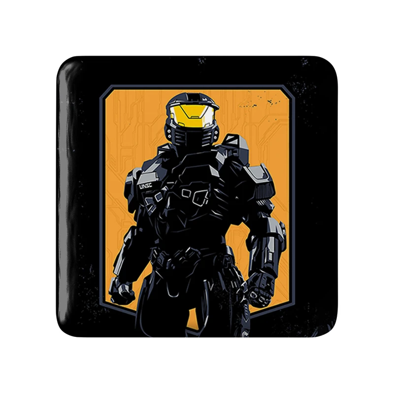 پیکسل خندالو طرح بازی هیلو (Halo) مدل مربعی کد 31508