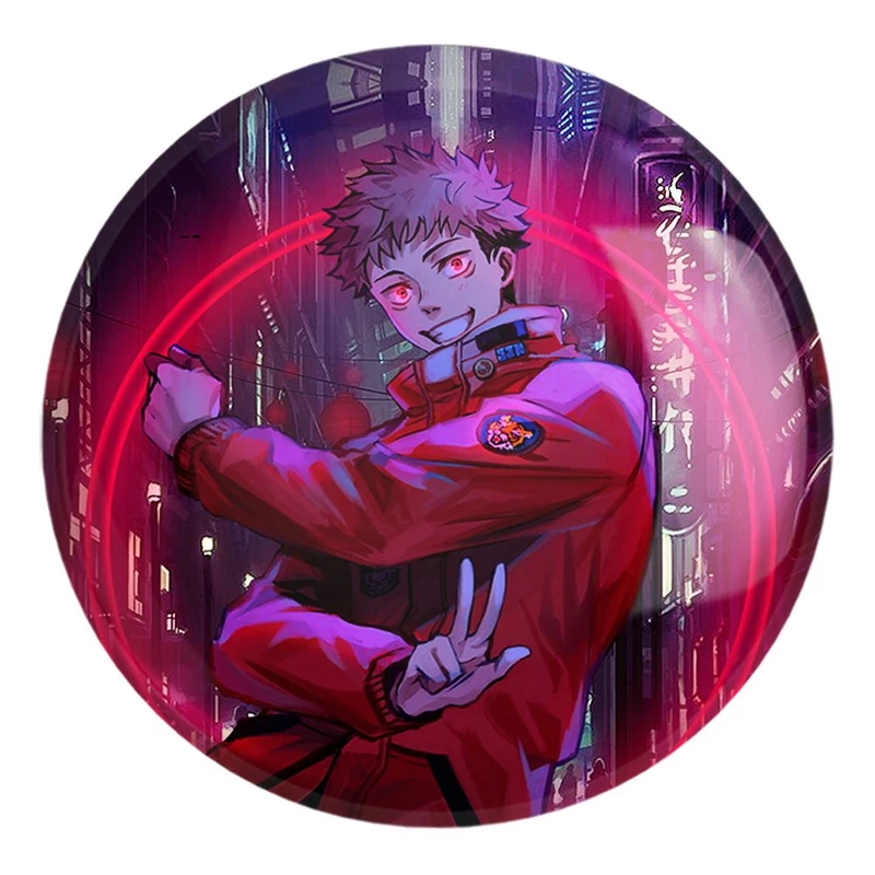 پیکسل خندالو طرح ایتادوری یوجی انیمه جوجوتسو کایزن کد 11083 مدل بزرگ