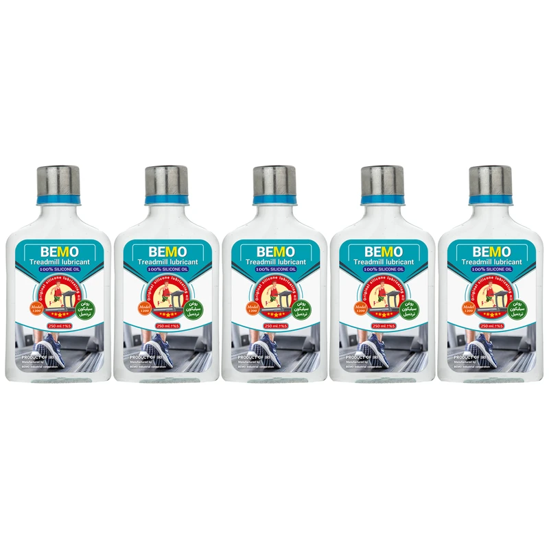 روغن تردمیل بمو مدل 1200 حجم 250 میلی لیتر بسته 5 عددی