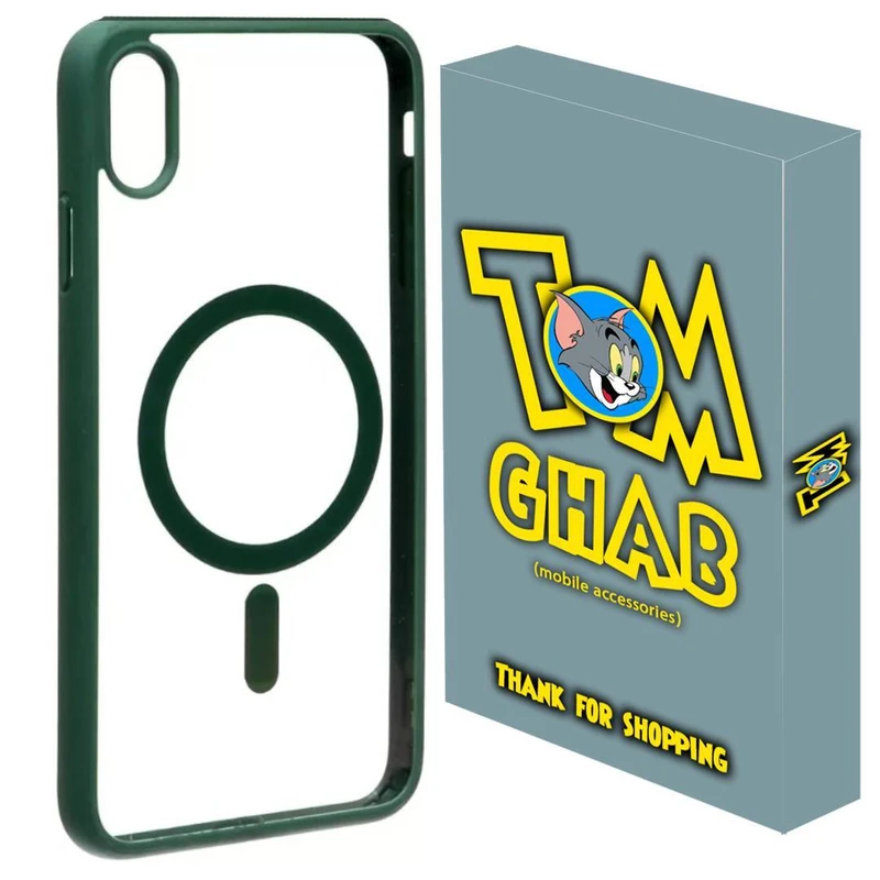 کاور قاب تام مدل مگ سیف رنگی مناسب برای گوشی موبایل اپل iPhone X / iPhone XS