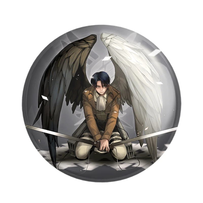 مگنت خندالو مدل لیوای انیمه اتک آن تایتان Attack on Titan کد 18556