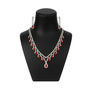 نیم ست زنانه مدل جواهری اشکی