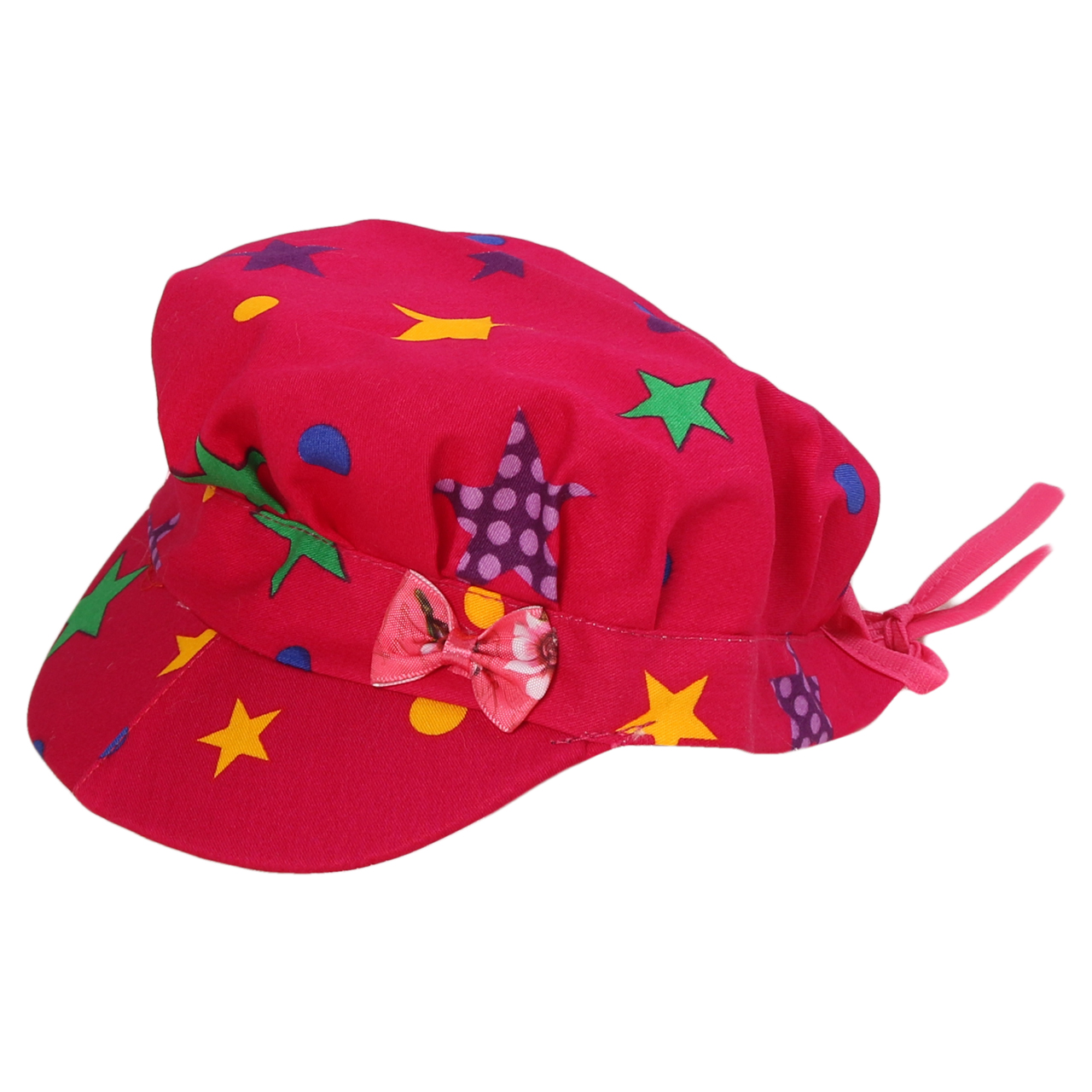 کلاه کپ نوزادی طرح ستاره کد PJ-103883