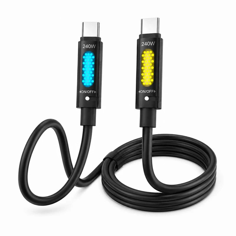 کابل USB-C بوو مدل A56-240W طول 1.2 متر