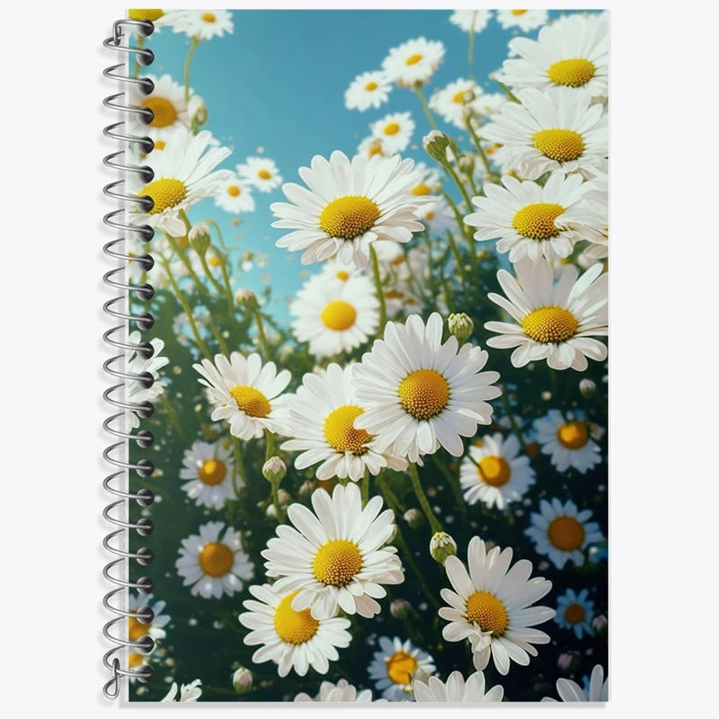 دفتر لغت 50 برگ خندالو طرح گل کد F1444